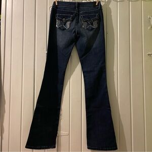 People’s Liberation bling bootleg jeans-size 26 EUC